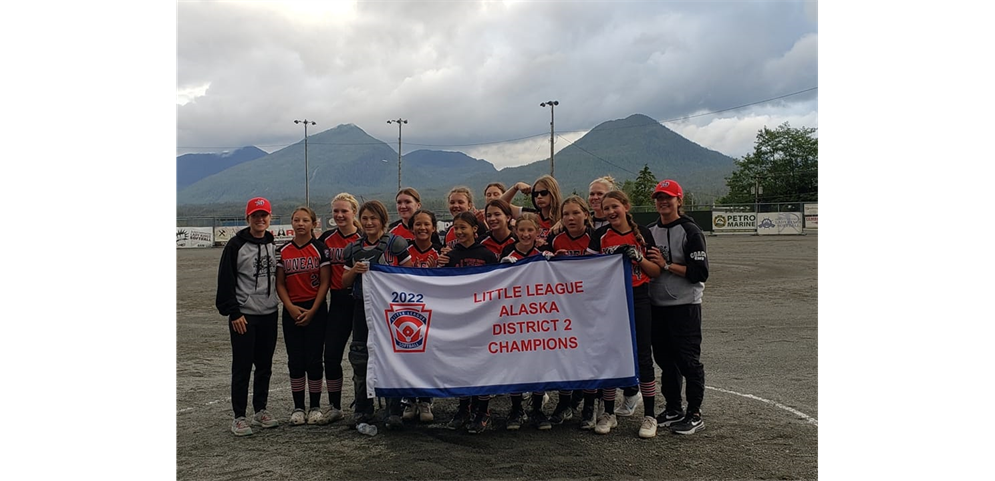 2022 Majors Softball District Champs